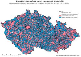 Kontaktní místa VS na obecních úřadech
