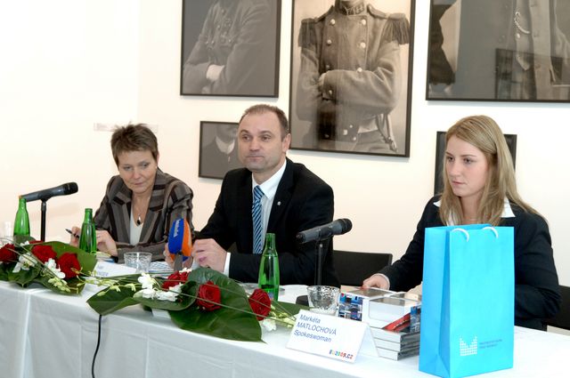 Setkání s novináři  - Meeting with journalists  - 8.1.2009 (3)