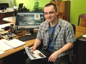 Aleš Pospíchal, webmaster. Foto: Radoslav Bernat.