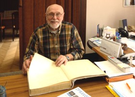 Jiří Jandásek, starosta obce Tisá. Foto: Radoslav Bernat.