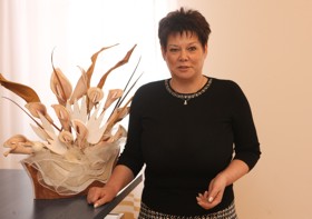 Stanislava Kondrlová, starostka obce Modlany. Foto: Radoslav Bernat.