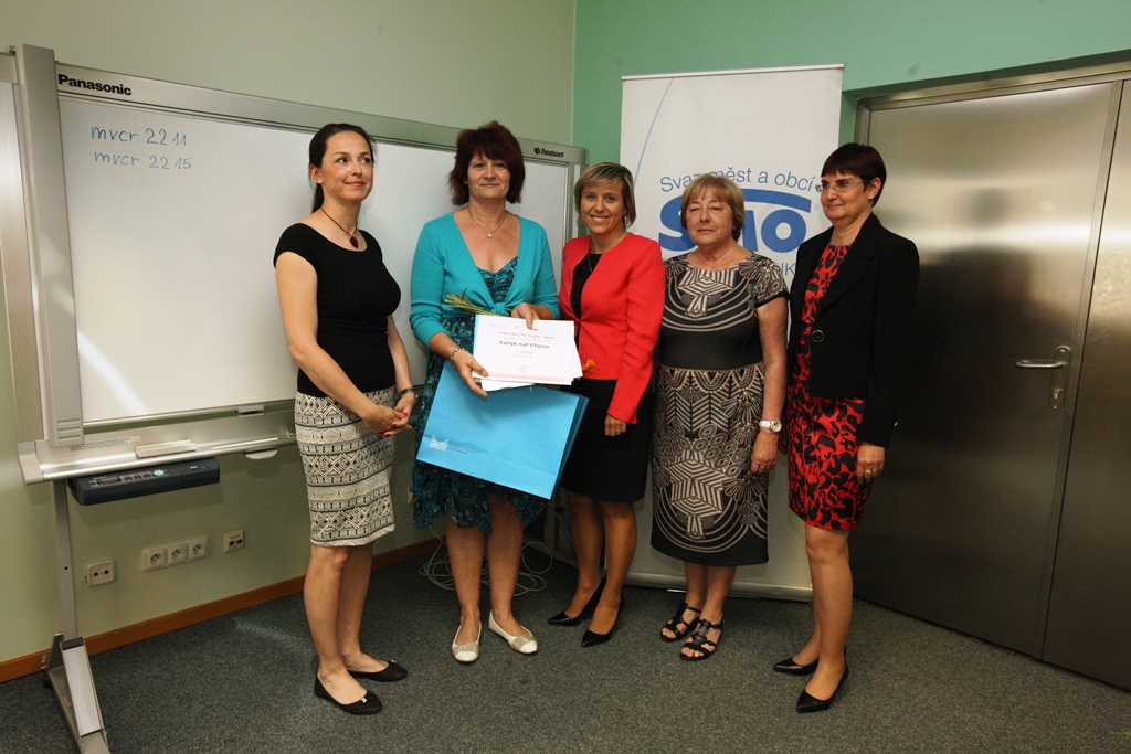 02. 1. místo v kategorii obce I. typu - Kamýk nad Vltavou