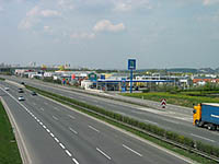 Příjezd do Prahy po D1, Foto: Jana Tmelová