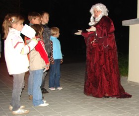 Oživlá minulost v Křtinách. Foto: archiv městyse Křtiny.
