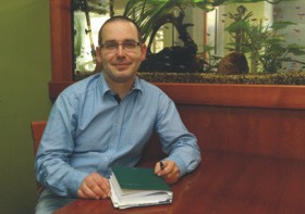 Karel Secký, tvůrce videí. Foto: Radoslav Bernat.