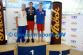 Marek Polach na stupních vítězů (2.místo na 200m znak)