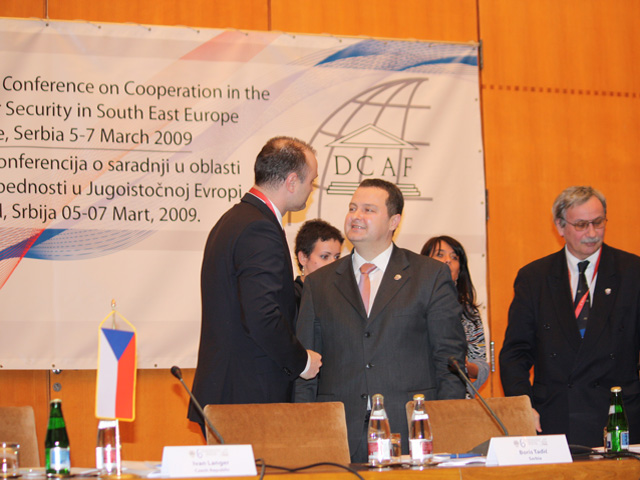 Ivan Langer a Ivica Dačić